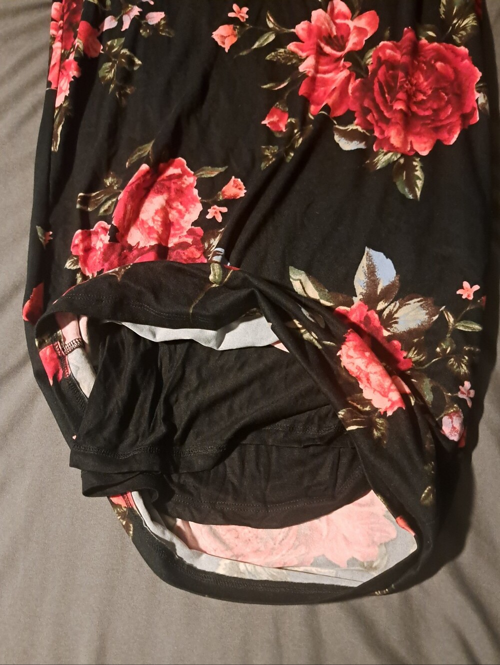 STRAPLESS MIDI DRESS - Picture 3 of 3